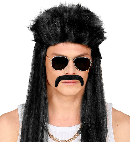 Widmann SRL Mexicaanse snor Macho zwart