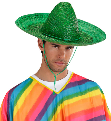 Widmann SRL Mexicaanse sombrero groen
