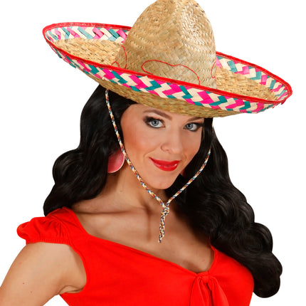 Widmann SRL Mexicaanse sombrero multi