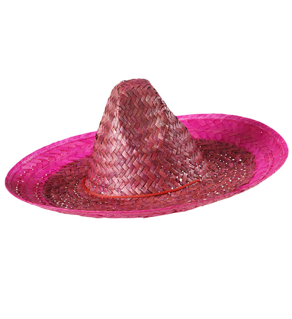 Widmann SRL Mexicaanse sombrero roze
