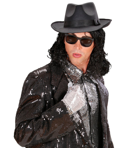 Widmann SRL Michael Jackson pruik King of Pop