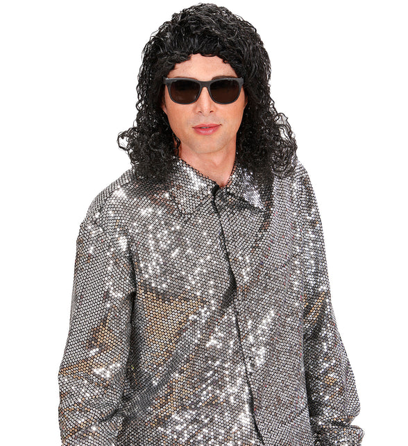 Widmann SRL Michael Jackson pruik King of Pop