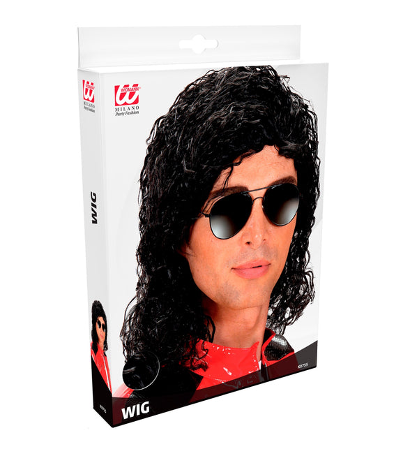 Widmann SRL Michael Jackson pruik King of Pop