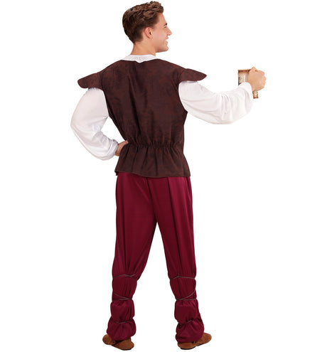 Widmann SRL Middeleeuws boeren kostuum Taveerne
