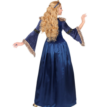 Widmann SRL Middeleeuws koningin pak Victoria dames