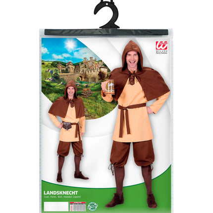 Widmann SRL Middeleeuws kostuum landknecht