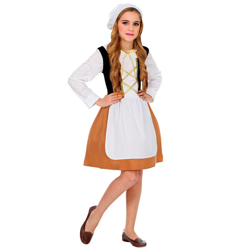 Widmann SRL Middeleeuws pakje meisje Veerle