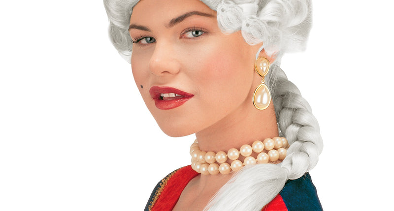 Widmann SRL Middeleeuwse pruik Hertogin Josephine