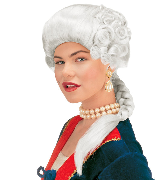 Widmann SRL Middeleeuwse pruik Hertogin Josephine