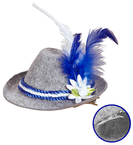 Widmann SRL Mini Beierse hoedjes in blauw