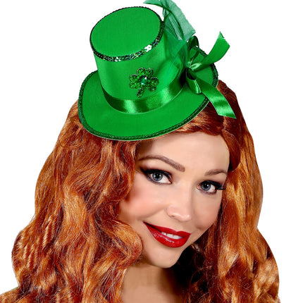 Widmann SRL Mini hoge hoed St. Patrick's day