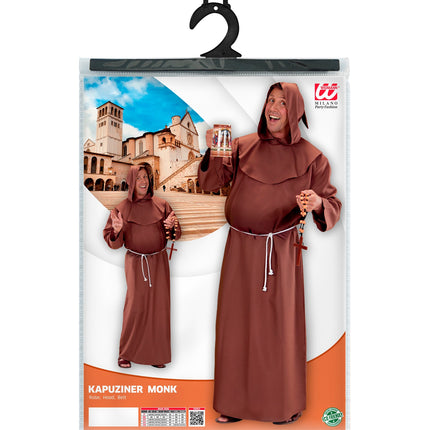 Widmann SRL Monnik kostuum Eric