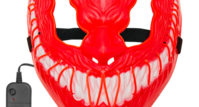 Widmann SRL Monster masker led rood