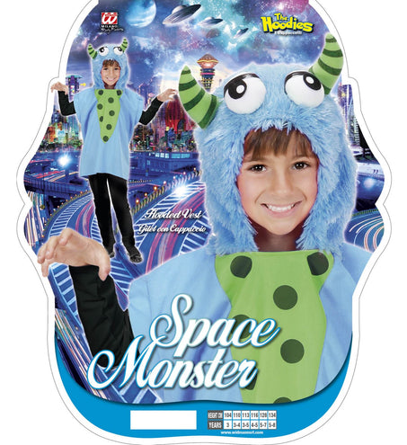 Widmann SRL Monster pak kind blauw groen