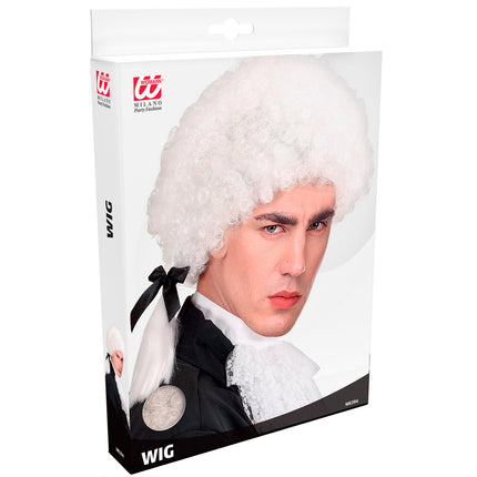 Widmann SRL Mozart pruik wit