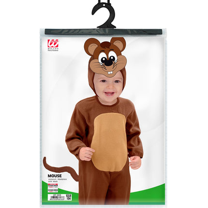 Widmann SRL Muis kostuum kind Piep