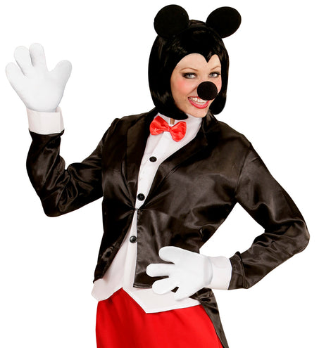 Widmann SRL Muizen oren met staart en handschoenen Mickey