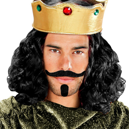 Widmann SRL Musketier Chevalier snor en sik zwart