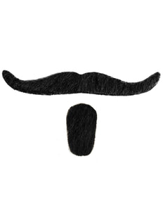 Widmann SRL Musketier Chevalier snor en sik zwart