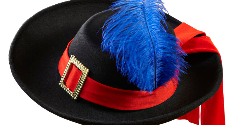 Widmann SRL Musketiershoed kind met veer