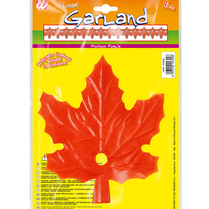 Widmann SRL Najaarslinger bladeren 3 meter