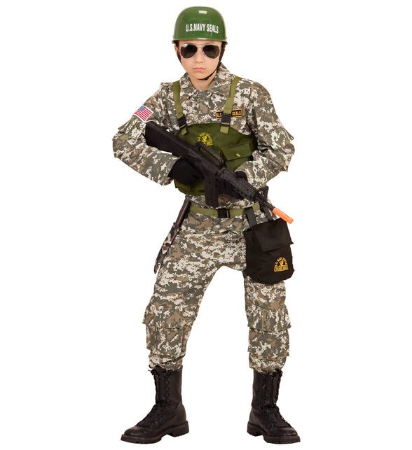 Widmann SRL Navy seals kostuum jongen