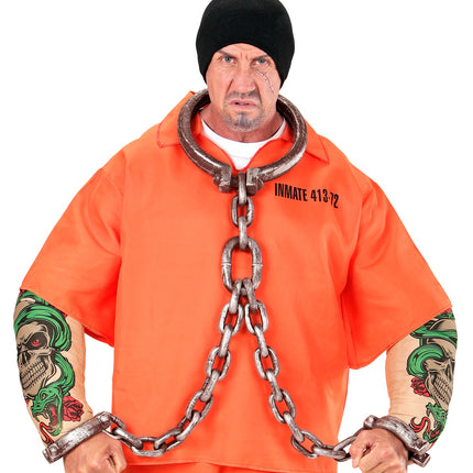 Widmann SRL Nek en pols ketting gevangene groot