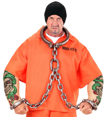 Widmann SRL Nek en pols ketting gevangene groot