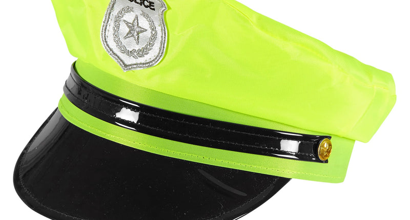 Widmann SRL Neon gele politiepet