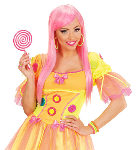 Widmann SRL Neon groene oorringen