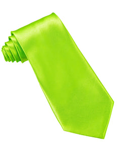 Widmann SRL Neon groene stropdas