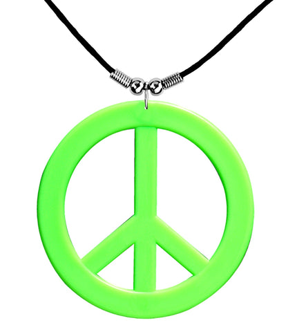Widmann SRL Neon Hippie Ketting Rosa Groen