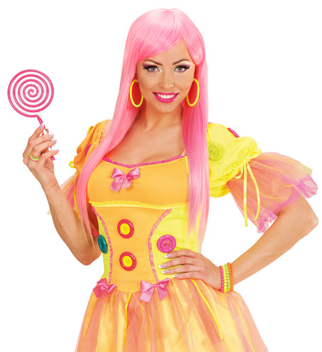 Widmann SRL Neon kleurige kralen armbandjes