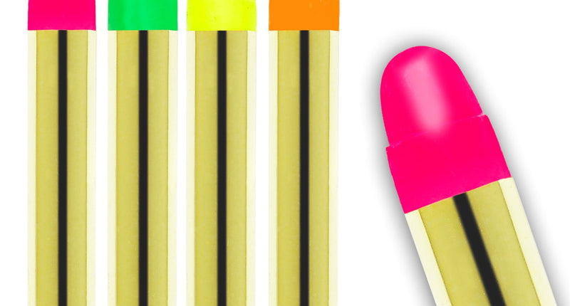 Widmann SRL Neon kleurige make up stiften