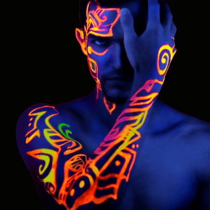 Widmann SRL Neon oranje lippenstift 6ml