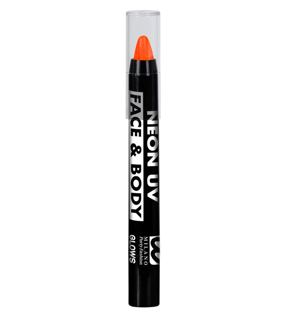 Widmann SRL Neon oranje make-up potlood 3.5ml