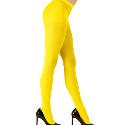 Widmann SRL Neon panty 40den geel