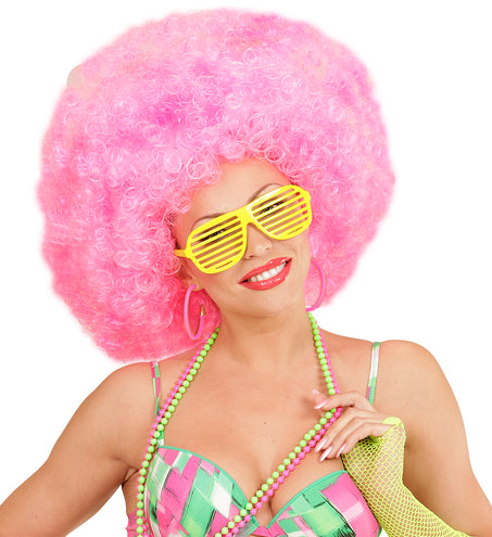 Widmann SRL Neon roze oorbellen voor