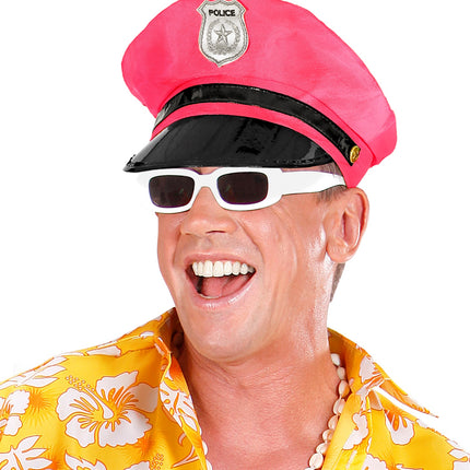 Widmann SRL Neon roze politiepet