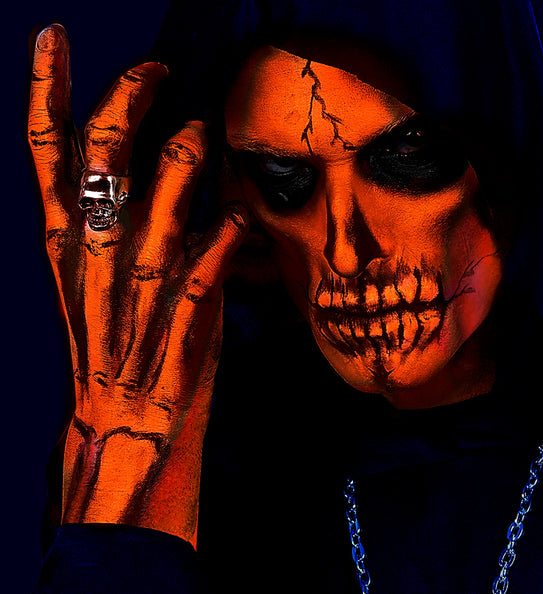 Widmann SRL Neon schmink oranje in tube