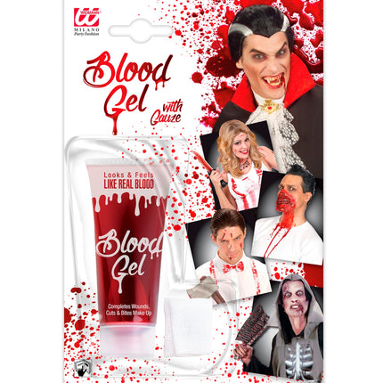 Widmann SRL Nep bloed in tube met gaasje