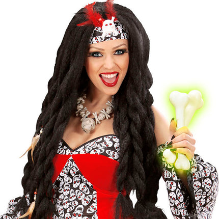 Widmann SRL Nep botten met licht Glow in the dark