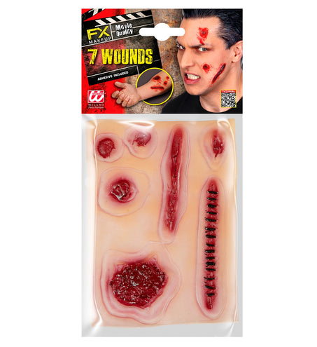 Widmann SRL Nep brand-wonden-set