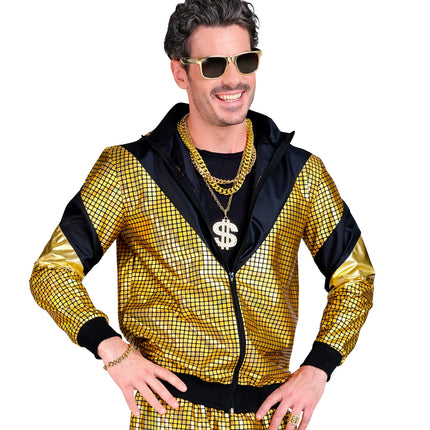 Widmann SRL Nep gouden armband hip hop