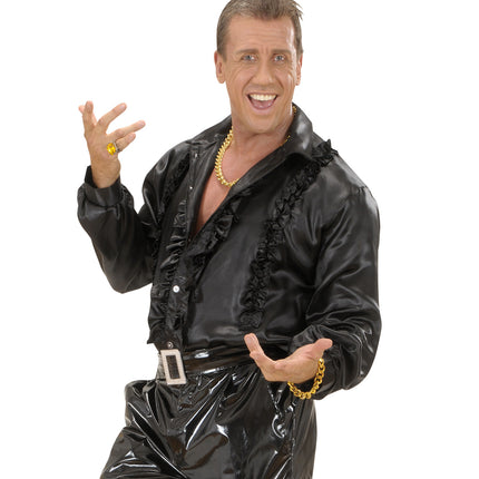 Widmann SRL Nep gouden armband hip hop