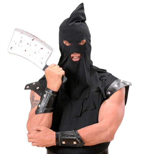 Widmann SRL Nep hakbijl met bloedspetters 44cm