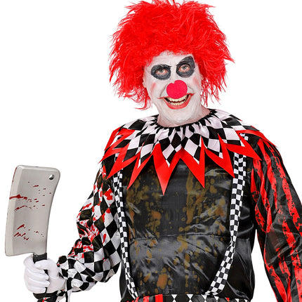 Widmann SRL Nep hakbijl met bloedspetters 44cm