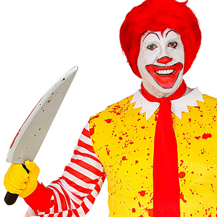 Widmann SRL Nep mes met bloedspetters 48cm