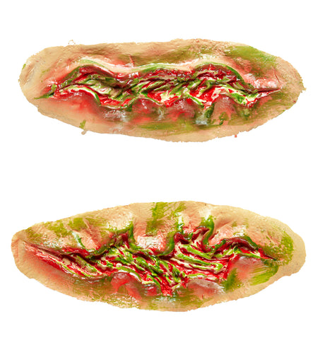 Widmann SRL Nep snijwond radioactief zombie