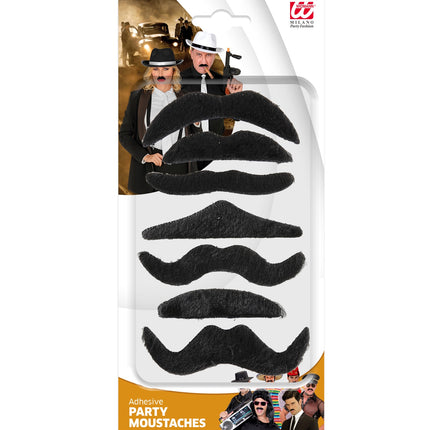 Widmann SRL Nep snorren opplak set